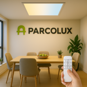 🌟LED Panel 60×60 cm – CCT, dimmbar, 230 V, 36 W, silberner Rahmen