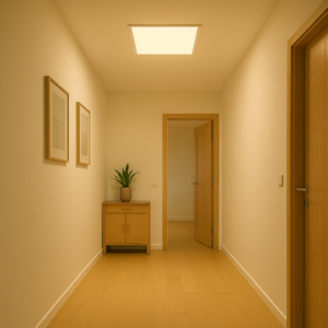 🌟 LED Panel 60×60 cm – 3000 K warmweiß, 40 W, 3400 lm