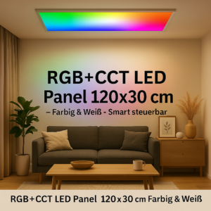 LED Panel RGB+CCT 120x30cm