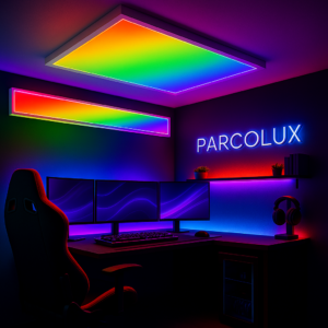 🌟LED Panel 120×15 cm RGB+CCT – 24V, 24W, für lebendige Lichtstimmungen im Gamingzimmer