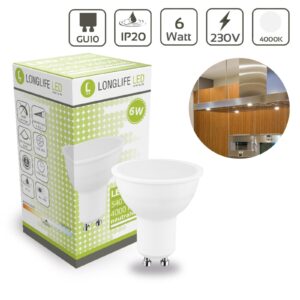 LED Lampe GU10 6W neutralweiß