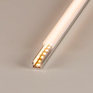 Alu LED Aufbau U-Profil eloxiert 8 x 7,8 mm opal 200 cm – Perfekte Lösung für Heimwerker