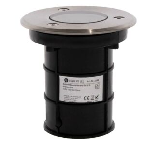 Bodeneinbaustrahler rund befahrbar | IP67 | 230 Volt | für GU10 | Ø100mm