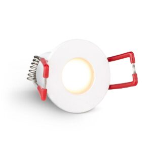 Einbaustrahler Mini 3W IP65 - Lichtfarbe: Warmweiß 2700 Kelvin - Gehäusefarbe: weiß RAL 9016
