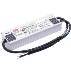 12V DC Netzteil dimmbar 1-10V / PWM | 192 Watt | 16A | IP67 | Mean Well HLG-240H-12B