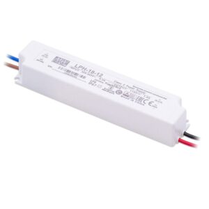 12V DC LED Netzteil Mean Well LPH-18-12 | 18 Watt | 1,5 A | IP67 LED Trafo