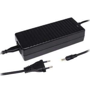 24V DC Tischnetzteil schwarz 120W 5A Hohlstecker 5.5/2.1mm EU-Plug Festspannung