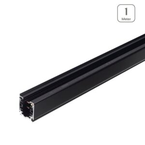 3-Phasen - Stromschiene - 230V - 1m - schwarz