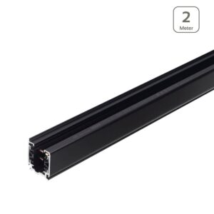 3-Phasen - Stromschiene - 230V - 2m - schwarz