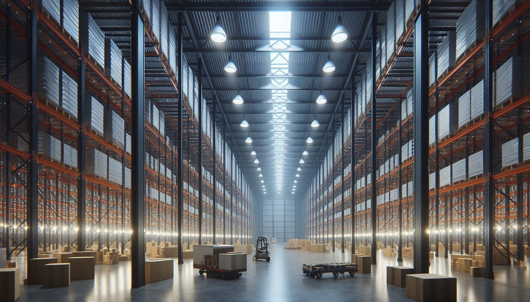 LED Hallenbeleuchtung Industriehalle