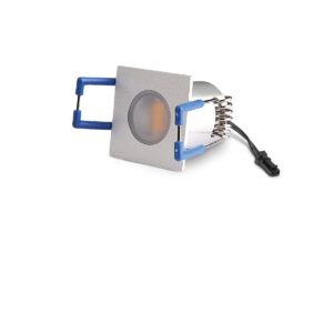 Mini LED Einbaustrahler 3000K Warmweiß | eckig | 12V | 1,5W | IP20 | Einbaudurchmesser: 26 mm | 1 Stück