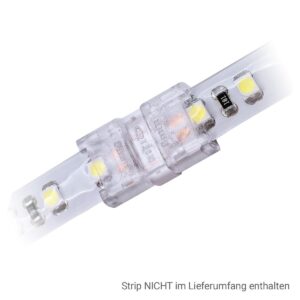 LED Stripe Verbinder 8mm 2Pin für einfarbige LED-Streifen IP65 DC24V/5A