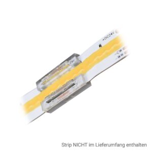 Strip Verbinder 10mm 3Pin für CCT COB LED-Streifen IP20 DC24V/4A – Die perfekte Verbindung für Deine CCT COB LED-Beleuchtung