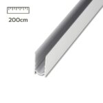 U-Profil 200 cm für Neon LED Strip 10x20 mm