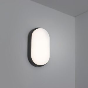 LED Feuchtraumleuchte 10W 4000K – Anthrazit, IP54