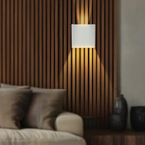 Wandleuchte Cube G9 Weiß – Modernes Design mit variablem Lichtkegel-2