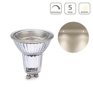 LED Spot GU10 5W Neutralweiß dimmbar – 4000K, 450lm, 40°