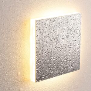 ⭐🌧️ Treppenstufenbeleuchtung außen 68mm – eckig, Alu gebürstet warmweiß – Lichtaustritt Linea – IP44 für Außentreppen