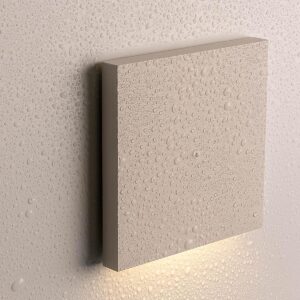⭐🌧️ Treppenstufenbeleuchtung außen 68mm – eckig, Weiß, warmweiß – Lichtaustritt Kato – IP44 für Außentreppen