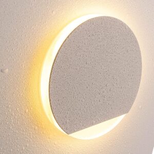 ⭐🌧️ Treppenstufenbeleuchtung außen 68mm – rund, Weiß, warmweiß – Lichtaustritt Orbis – IP44 für Außentreppen