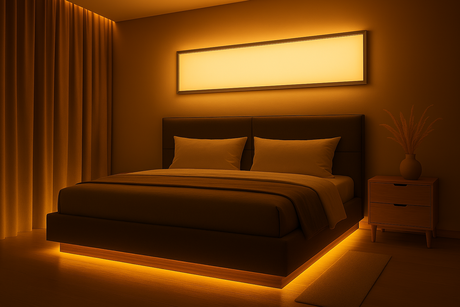 Schlafzimmerbeleuchtung