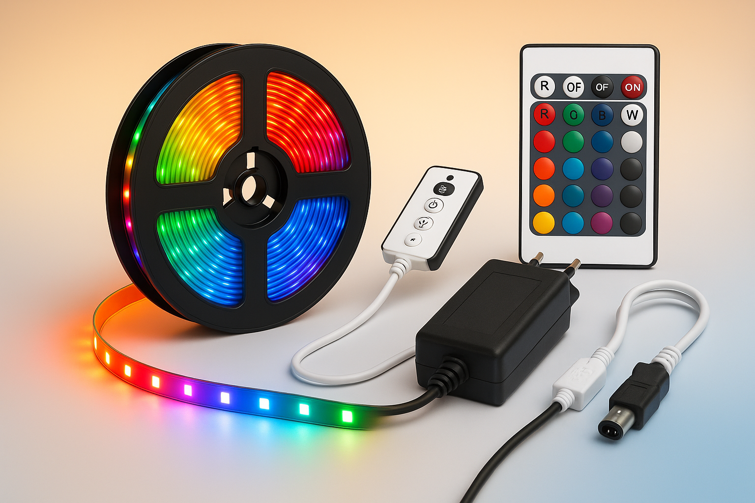 Kategorie LED Streifen Komplett Set
